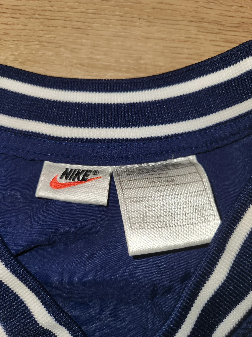 Vintage Y2K Nike Red Tag Men's Size Xtra Large Navy Blue Embroidered Swoosh Good